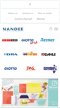 Mobile Screenshot of nandeestationery.com